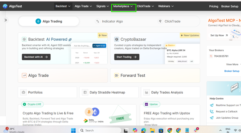 crypto options trading platform in India