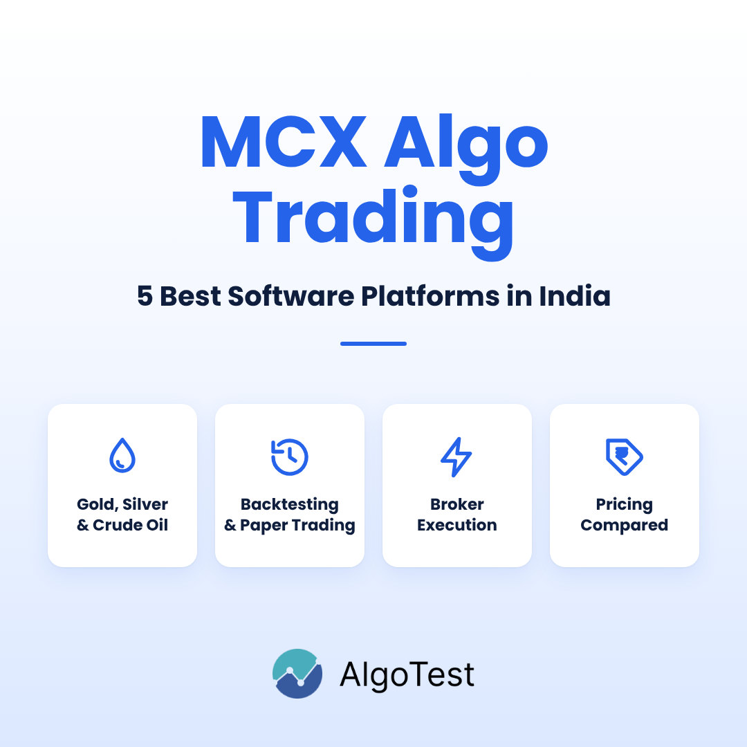 5 Best MCX Algo Trading Software Platforms in India (2026)