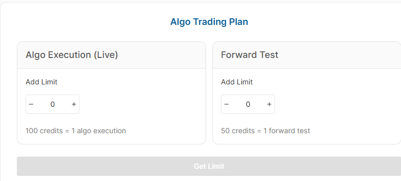 algo execution pricing