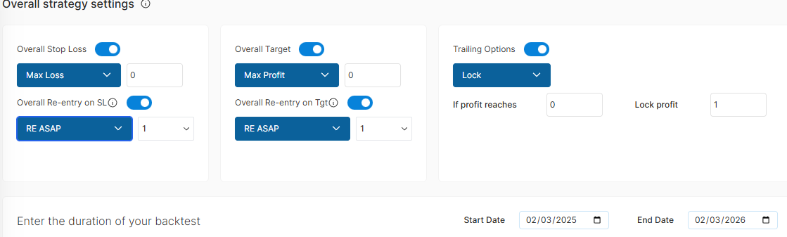 Key terms in algo trading
