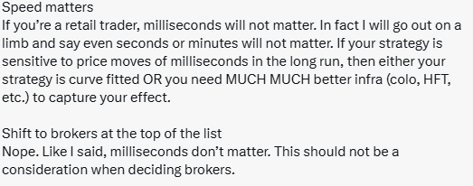 broker speed test india