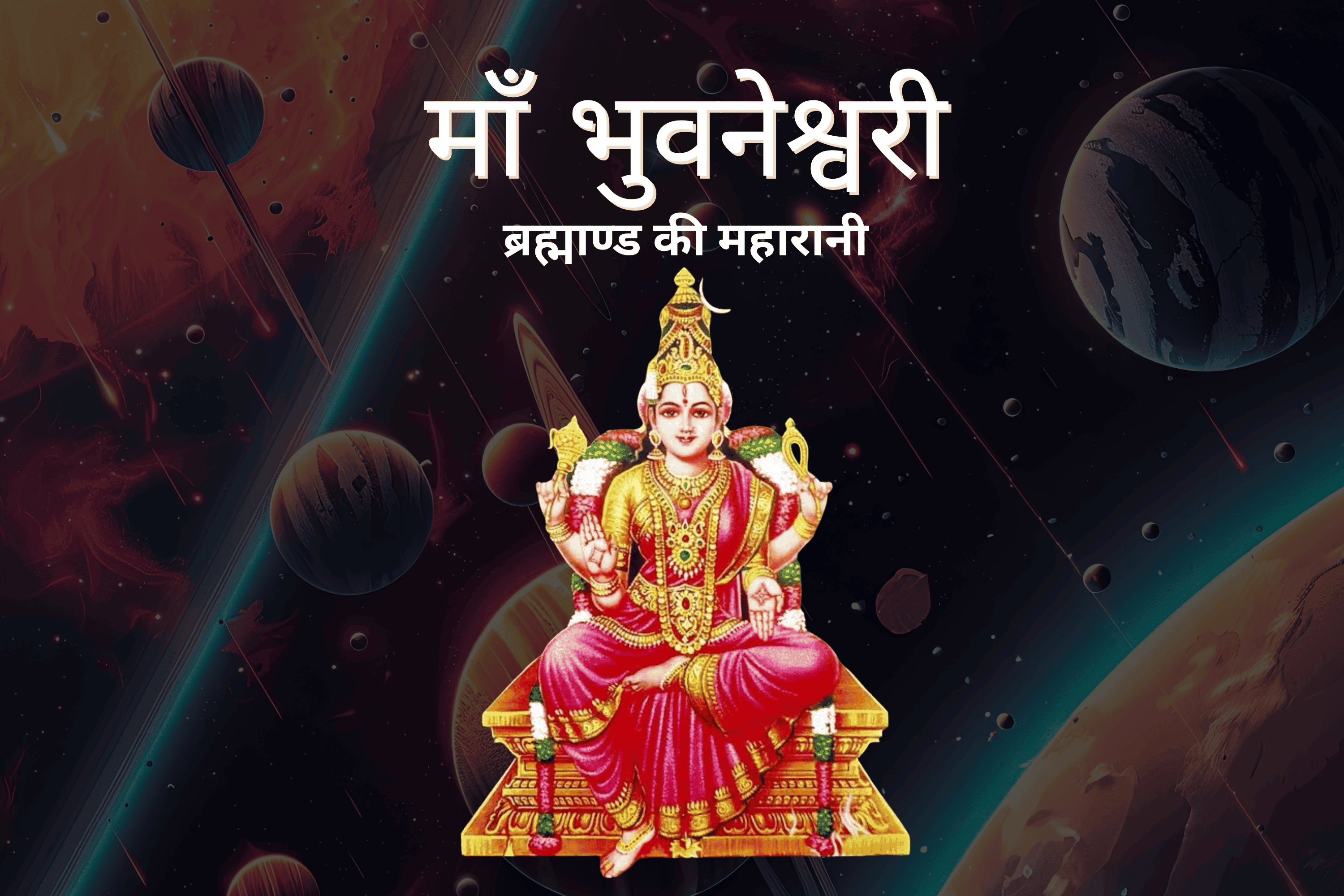 माँ भुवनेश्वरी — ब्रह्माण्ड की महारानी का ज्ञान एवं उपासना