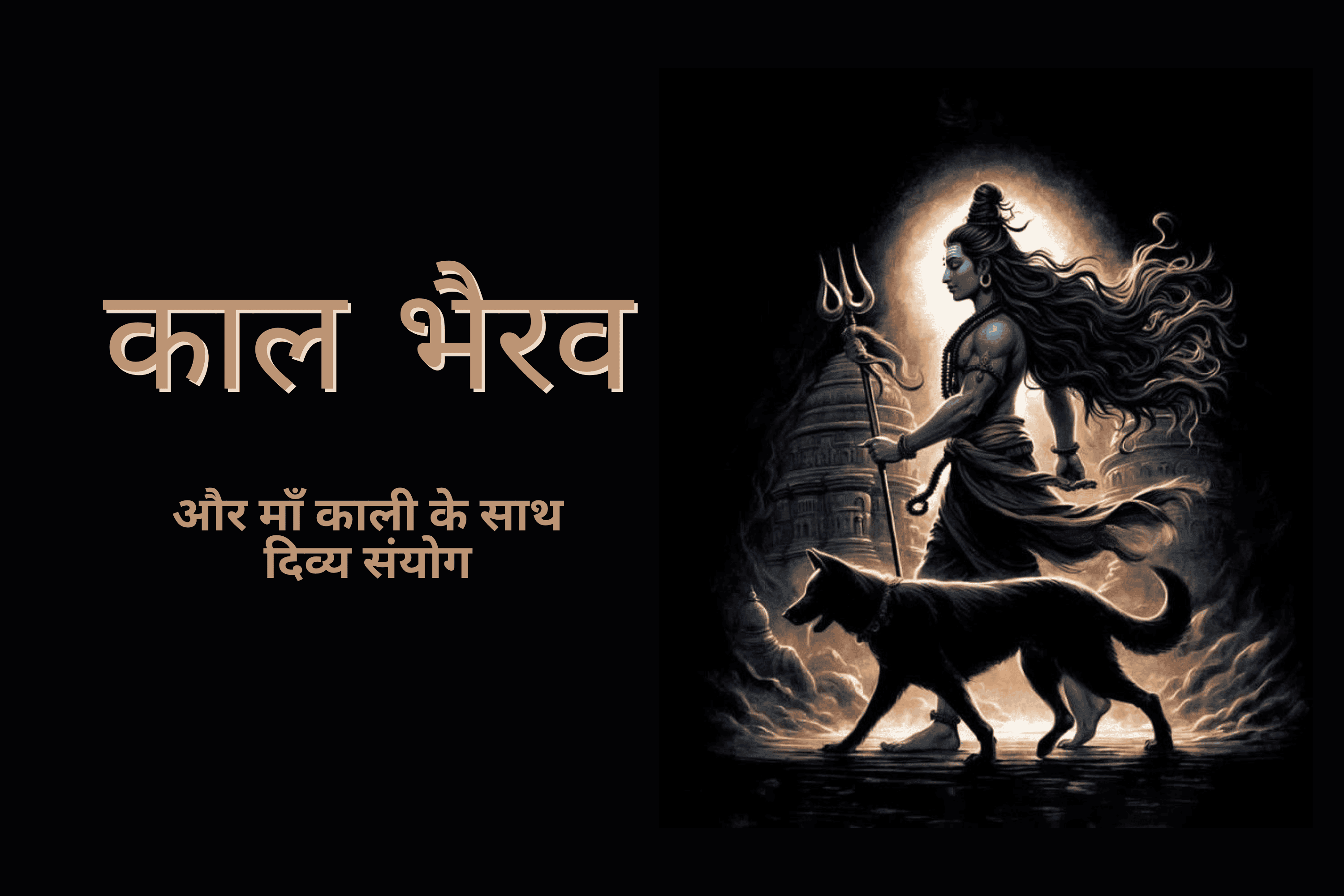 काल भैरव एवं माँ काली — एक दिव्य संयोग