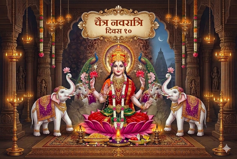 जगन्माता के दो दृष्टिकोण : नवदुर्गा और दशमहाविद्याएँ