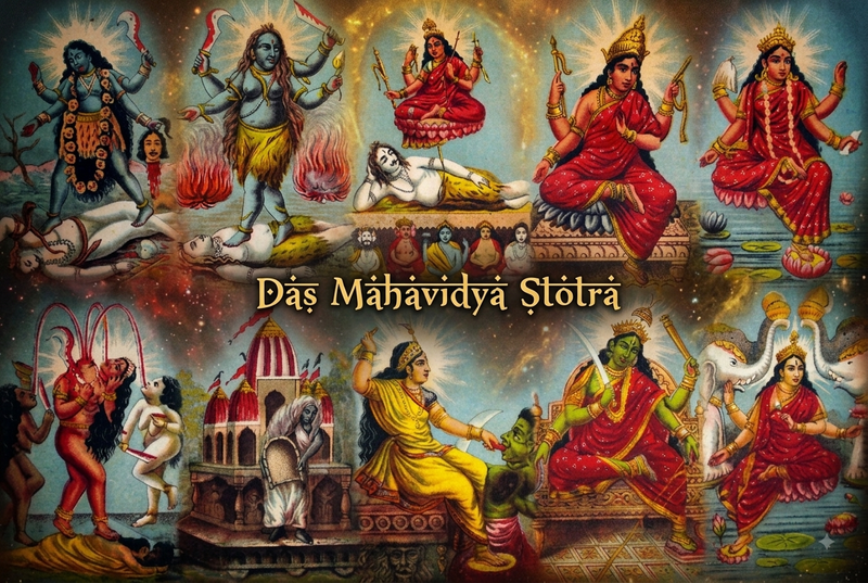 Das Mahavidya Stotra in English