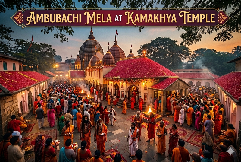 Ambubachi Mela 2026 at Kamakhya Temple: Dates and Details