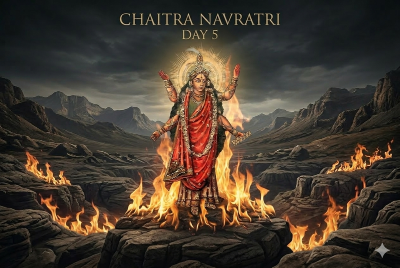 The Origins of Navratri and Ma Bhairavi’s Fire of Purification