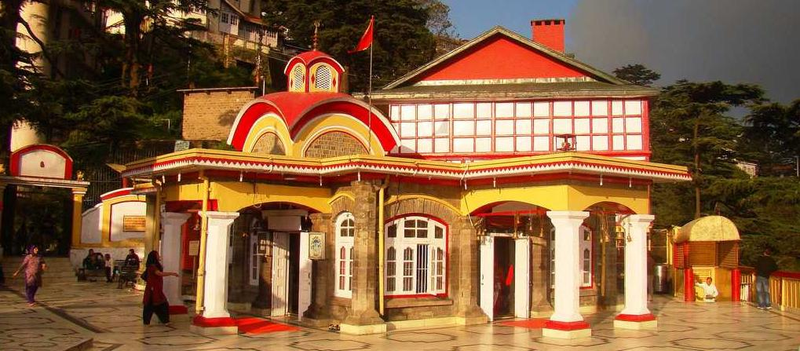 A photo of Kali Bari Temple, Shimla.