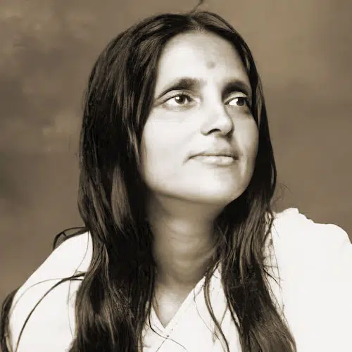 A photo of Anandamayi Ma.