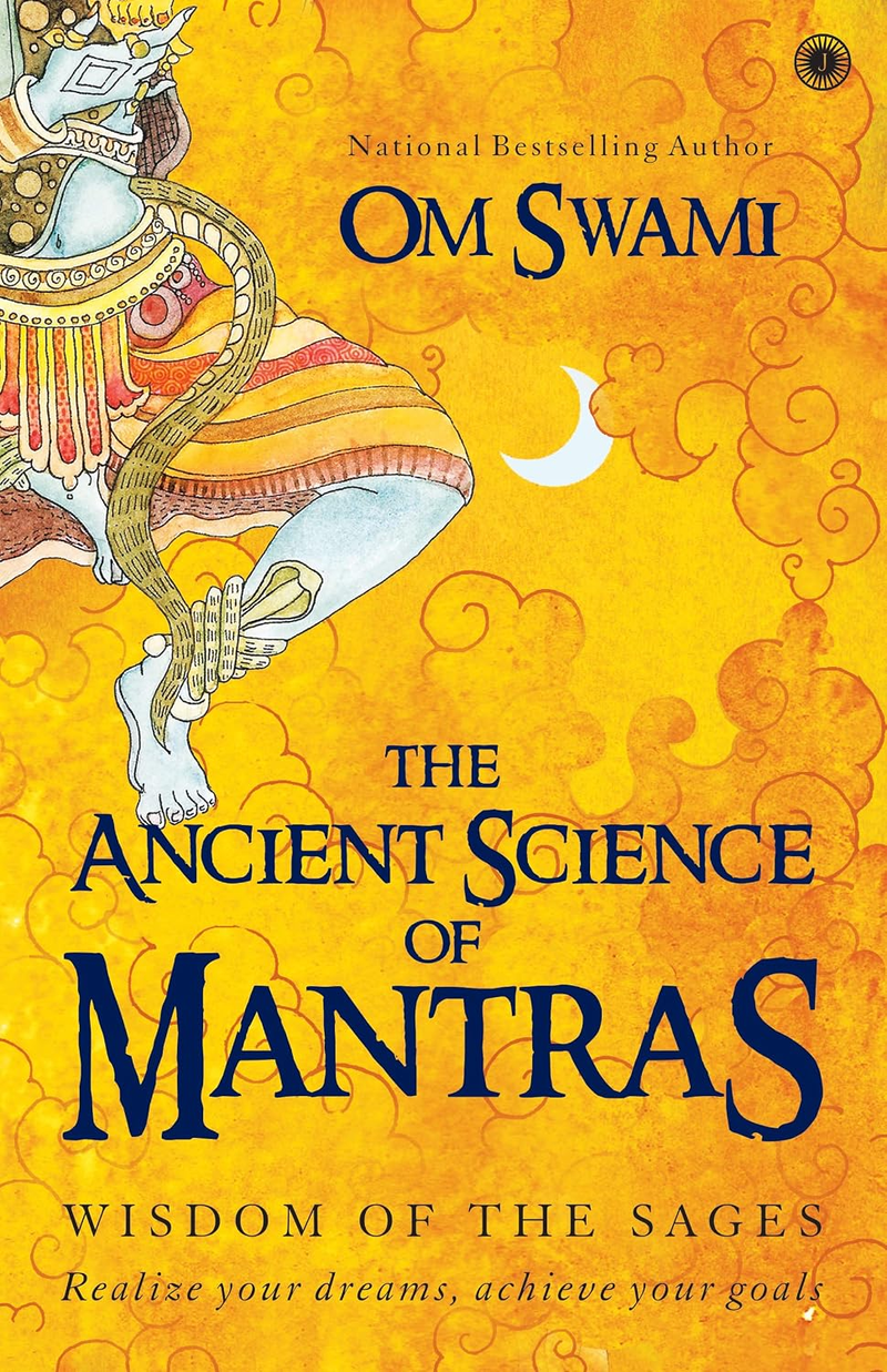 Cover of the book 'The Ancient Science of Mantras' by Om Swami.