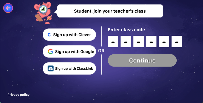 How can students sign up with ClassLink?