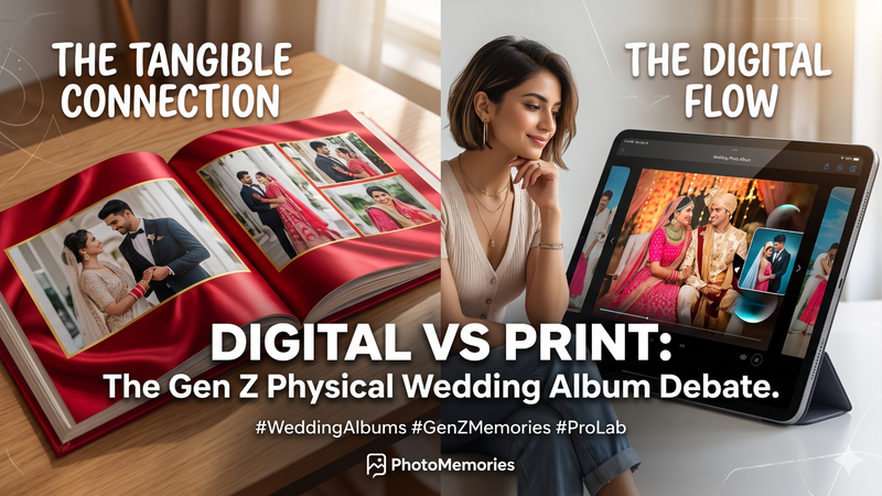 Digital vs. Print: Why Gen Z Couples are Returning to Physical Wedding Albums