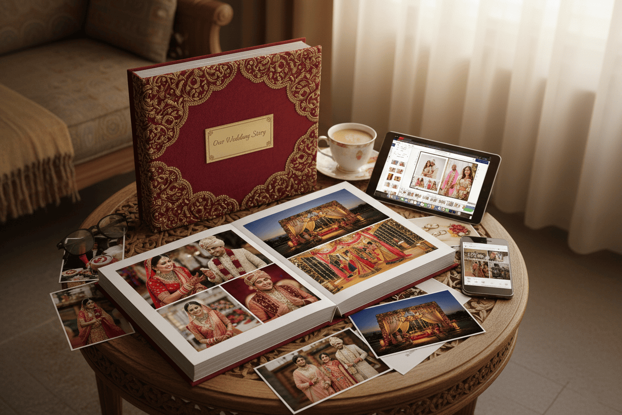 How These Couples Transformed Wedding Photos Into Albums