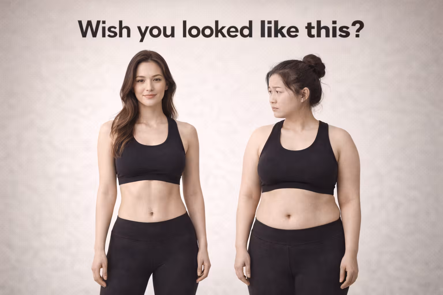 Example of Meta Health and Wellness Ads Reinforcing negative or unhealthy body images in Meta Health and Wellness Ads