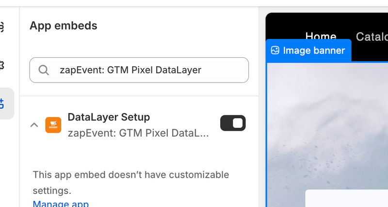custom theme by zapEvent to help you track your storefront