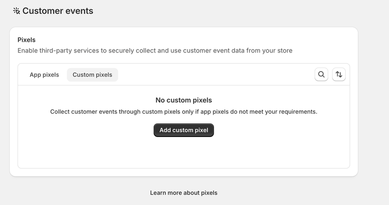 custom event page