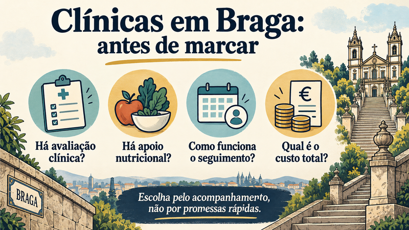 perda de peso braga saber antes de marcar