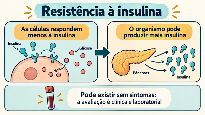 o que causa resistencia insulina