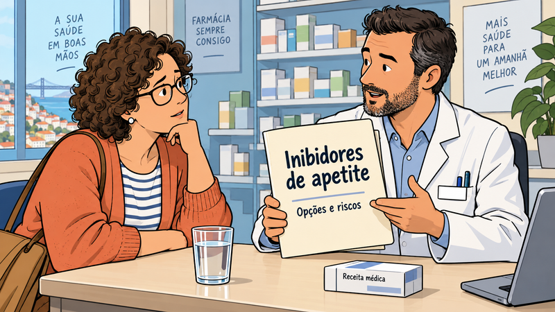 Inibidores de apetite em Portugal: opções e riscos