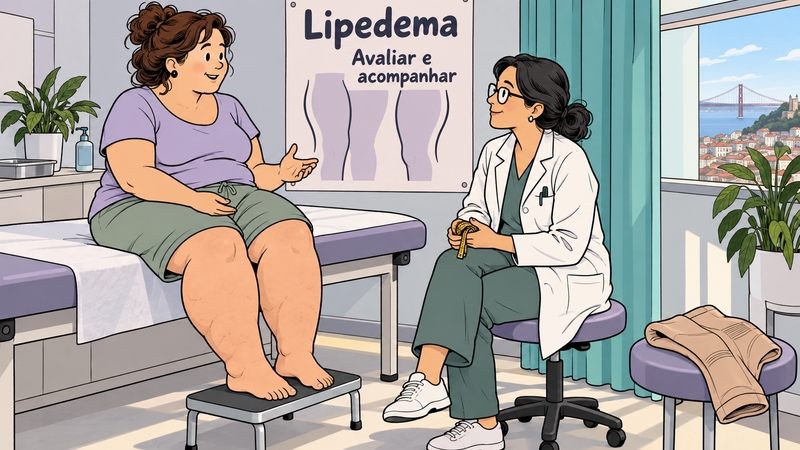Lipedema: sintomas, diagnóstico e tratamento em Portugal