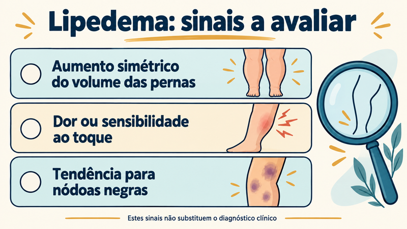 lipedema sinais avaliacao