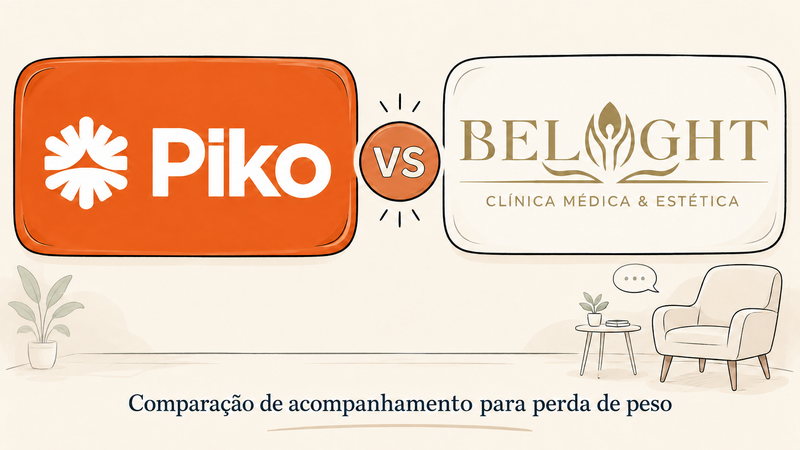 Belight vs PIKO: qual escolher para emagrecer com GLP-1s?