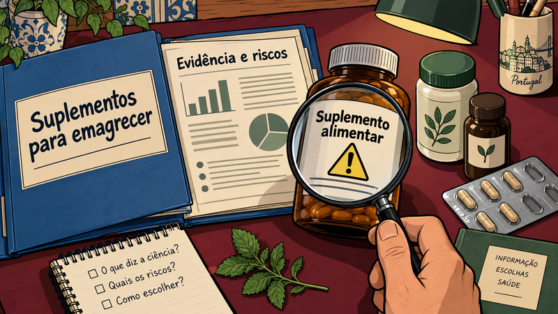 Suplementos para emagrecer: evidência, riscos e escolha
