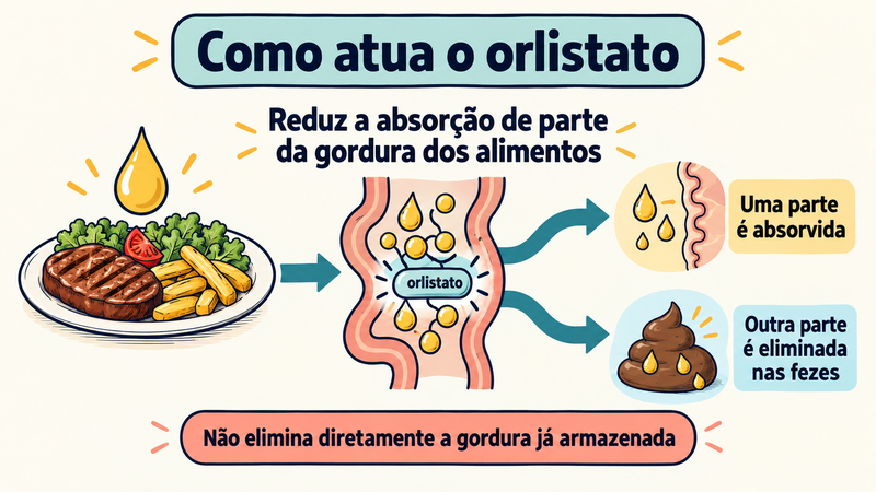 orlistato como atua