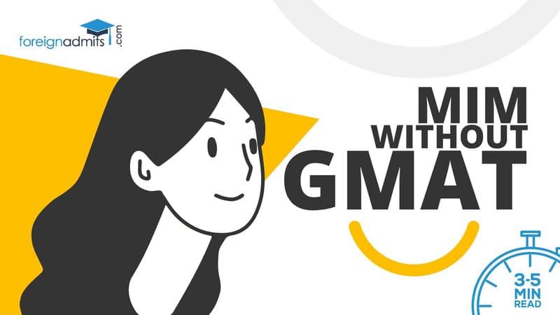 MIM Without GMAT