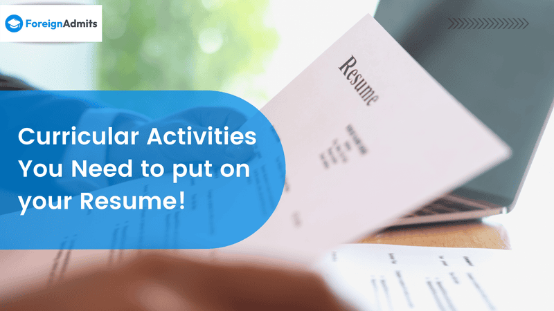Curricular Activities You Need to put on your Resume!