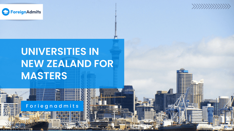 Universities in New Zealand for Masters