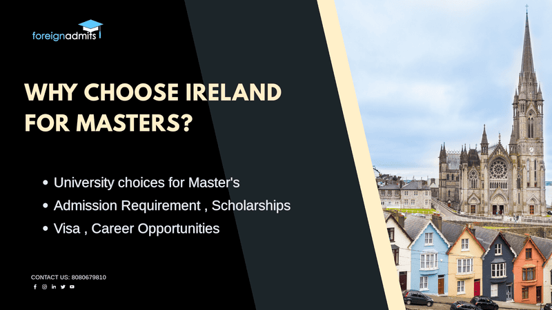 Why choose Ireland for Masters?
