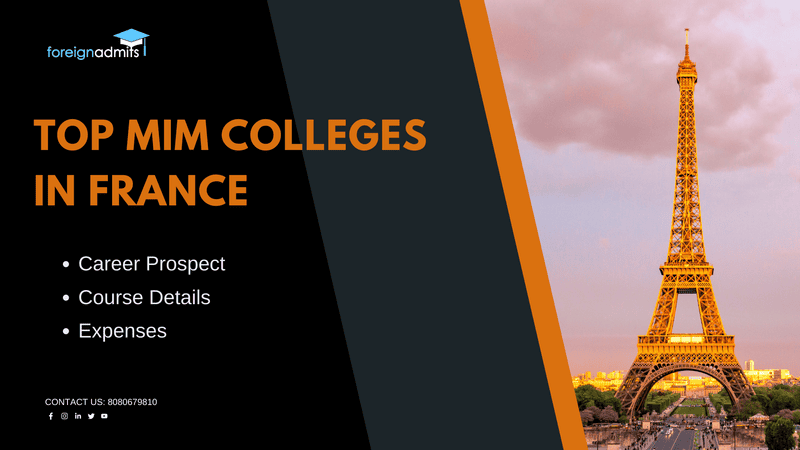 Top MIM Colleges in France