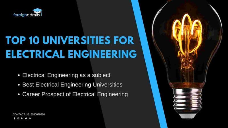 Top 10 Universities for Electrical Engineering