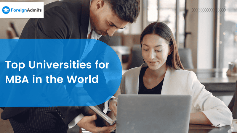 Top Universities for MBA in the World
