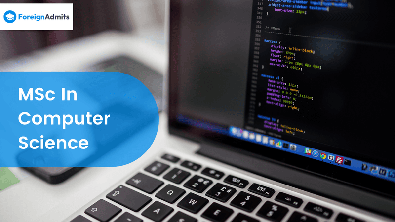 MSc In Computer Science