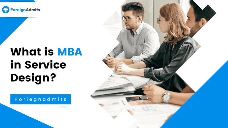 What is MBA in Service Design?