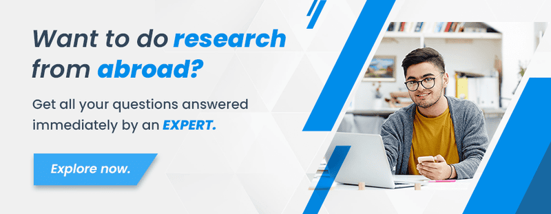 Want to do research from abroad?