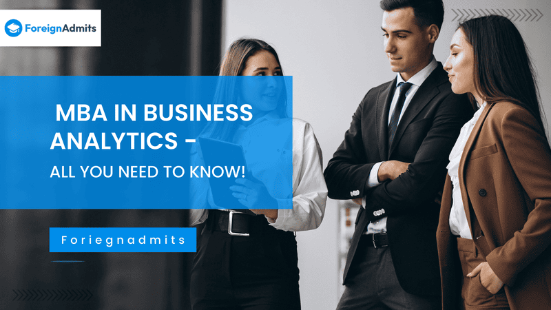 MBA in Business Analytics – All you need to know!