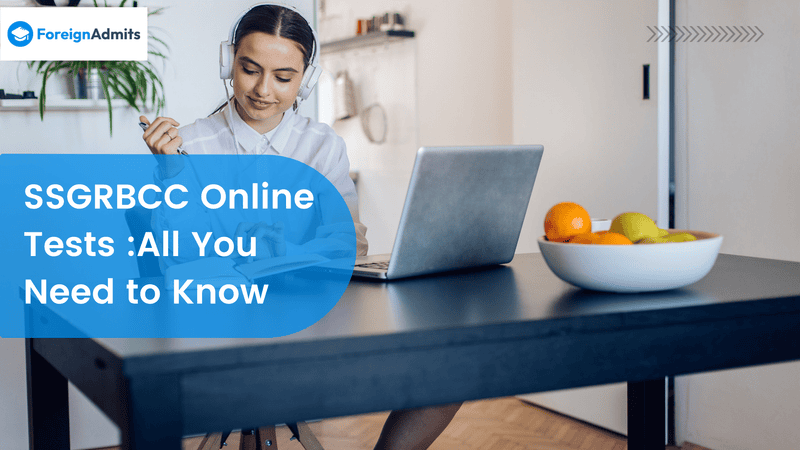 SSGRBCC Online Tests : All You Need to Know