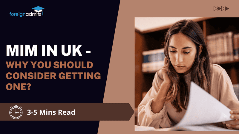 MIM in the UK – Why you should consider getting one?