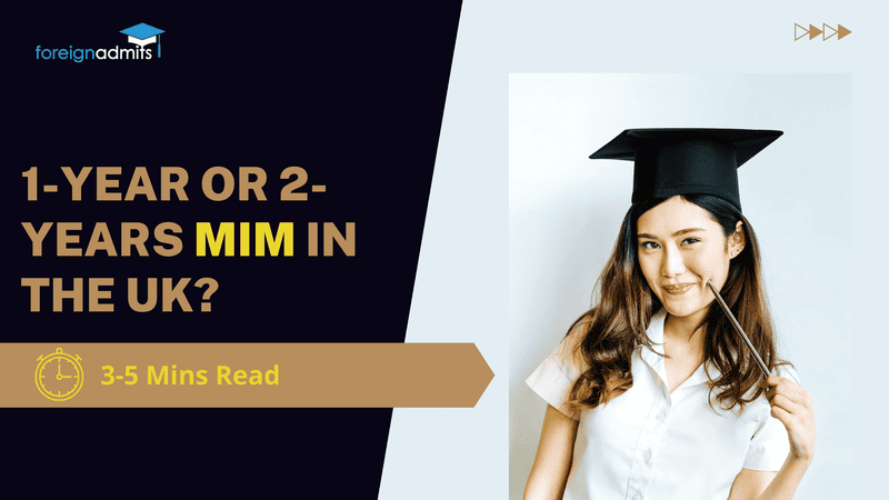 1-year or 2-years MIM in the UK?