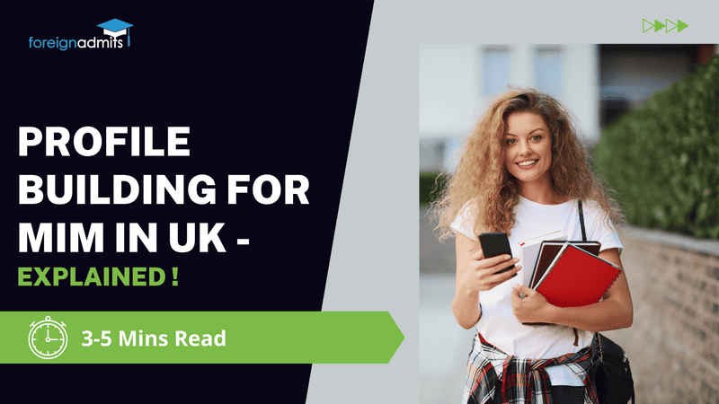 Profile Building For MIM in UK – Explained