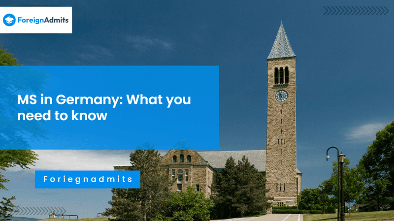 MS in Germany: What You Need to Know