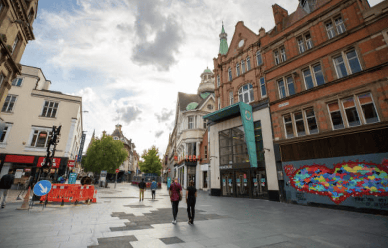 beautiful scene of Leicester