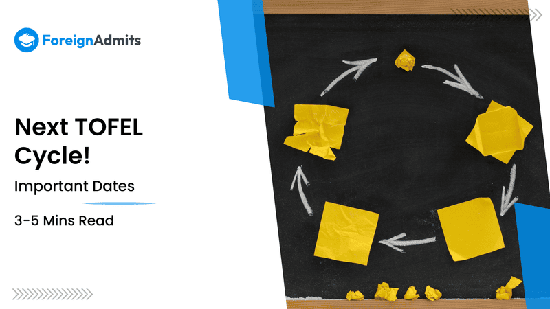 Important Dates for Next TOEFL Cycle