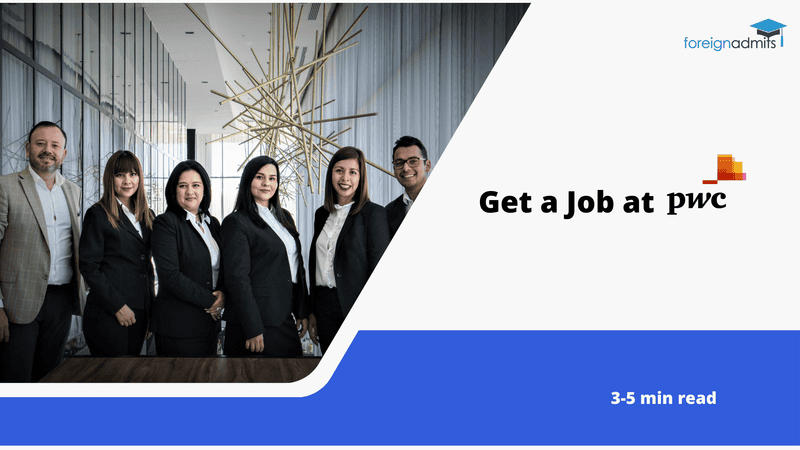 How to get a job at PwC?