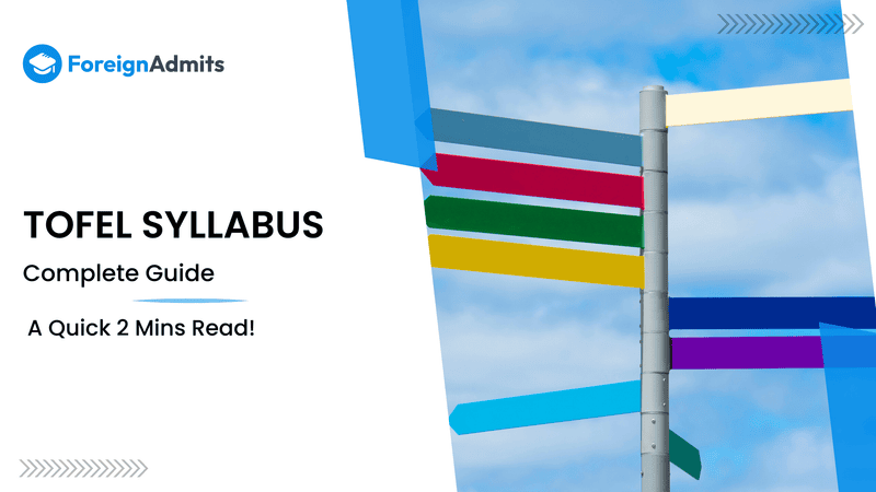 TOEFL Syllabus