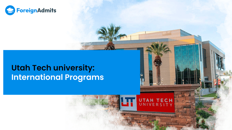 Utah Tech University: International Programs