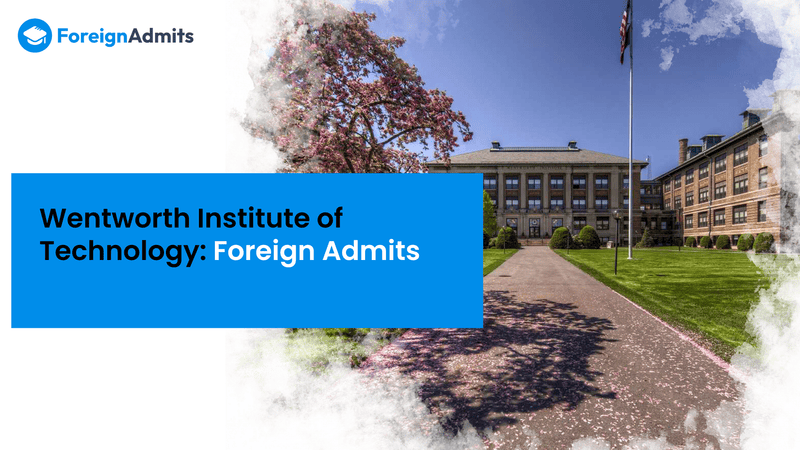 Wentworth Institute of Technology: Foreign Admits